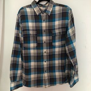 Men’s - Mossimo Button-up Plaid Shirt - Sz L